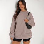 Oversized Sweatshirts for Women Crewneck Y2K Hoodies Sweaters Casual Tops Comfy Fall Fashion Pullover Outfits Winter Clothes