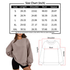 Oversized Sweatshirts for Women Crewneck Y2K Hoodies Sweaters Casual Tops Comfy Fall Fashion Pullover Outfits Winter Clothes